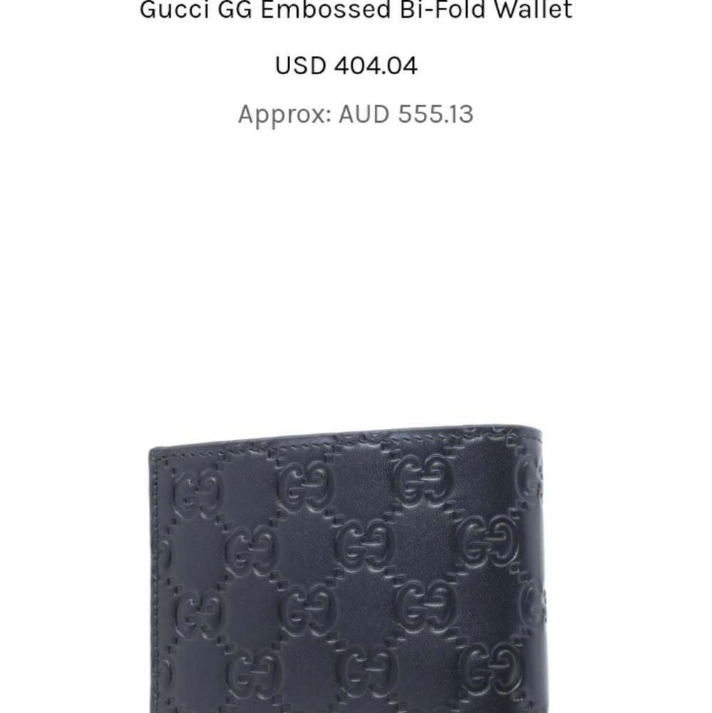 Gucci wallet